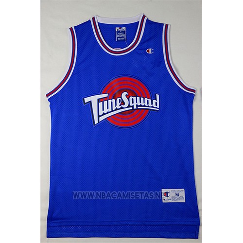 Camiseta Tune Squad Michael Jordan NO 23 Azul